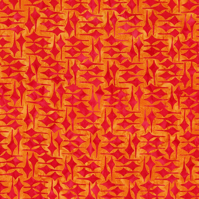 Batik Retro Revival: SASSY Fabric (1/2 yd)
