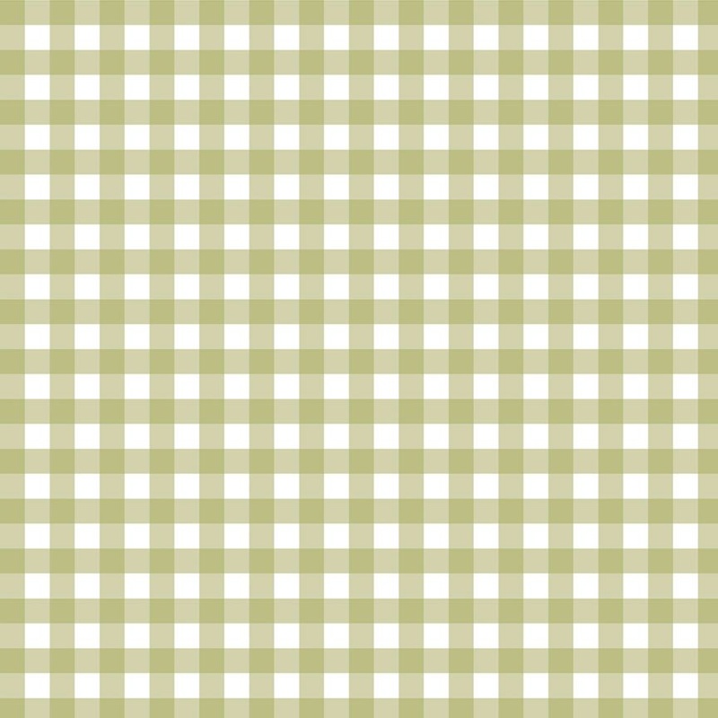 Secret Garden: OLIVE GROVEN GINGHAM Fabric (1/2 yd)