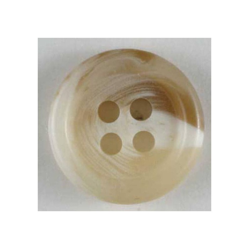 Suit Button - Size: 11mm - 4 holes