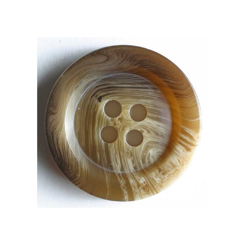 Suit Button - Size: 15mm - 4 holes