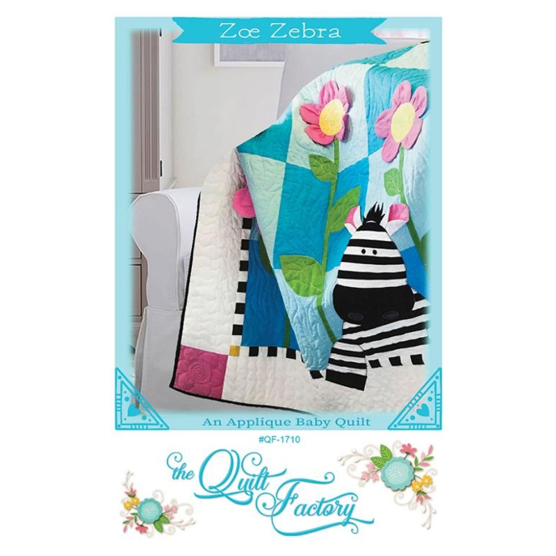 Zoe the Zebra Quilt Pattern