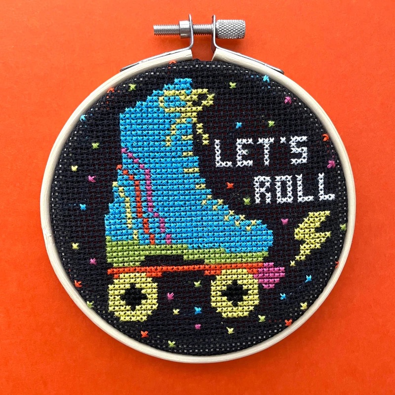 Lets Roll Cross Stitch Kit
