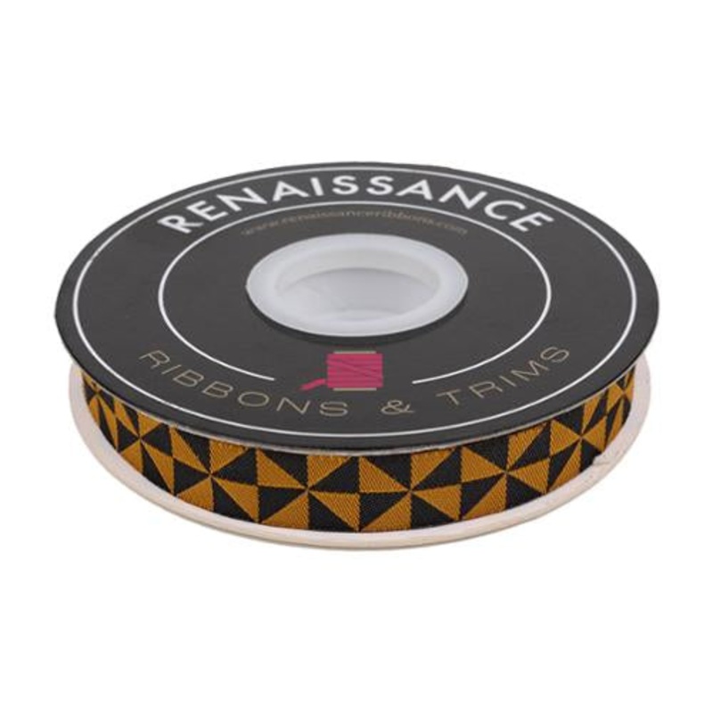 Ribbon:: Windmill in Caramel $5.00/yard