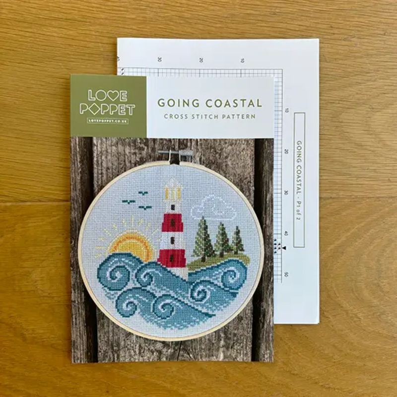 Going Coastal Cross Stitch Pattern