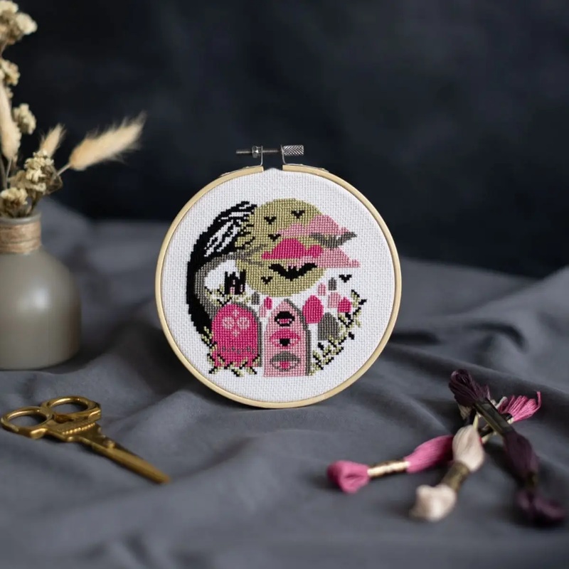 The Graveyard Cross Stitch Kit