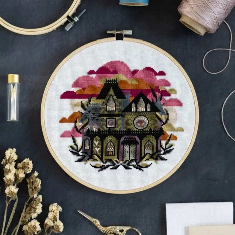 The Mansion Cross Stitch Kit