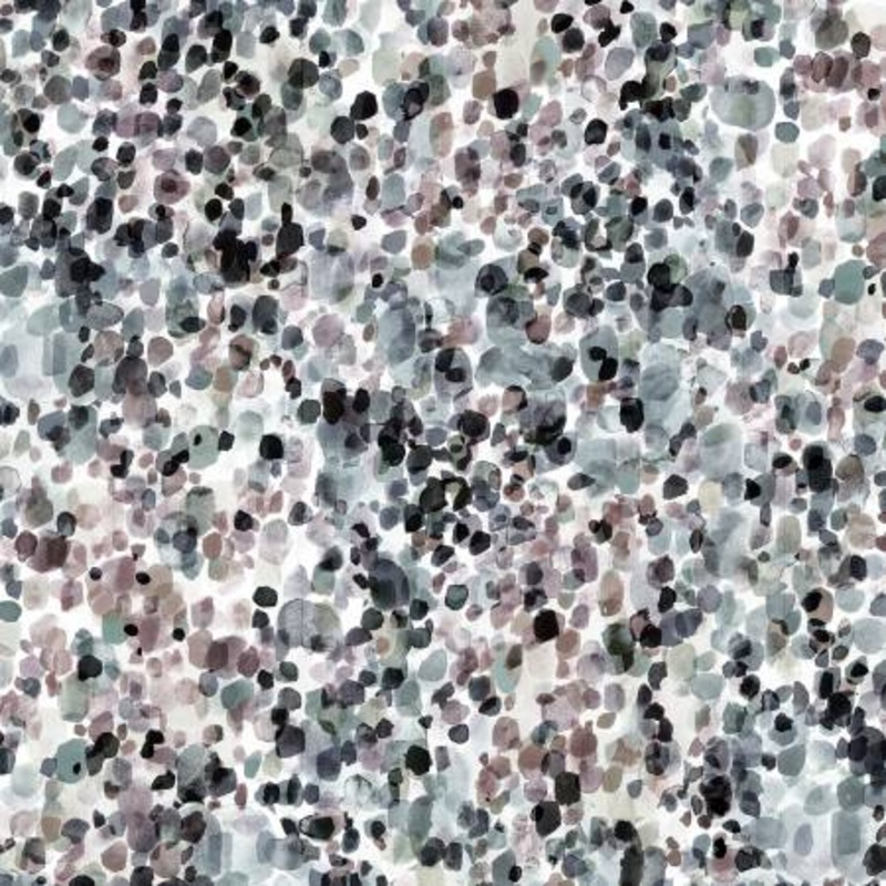 Black Layered Sea Glass 108 Cotton (SEAW5471-K) - Sold in UNITS of 1/4 metre