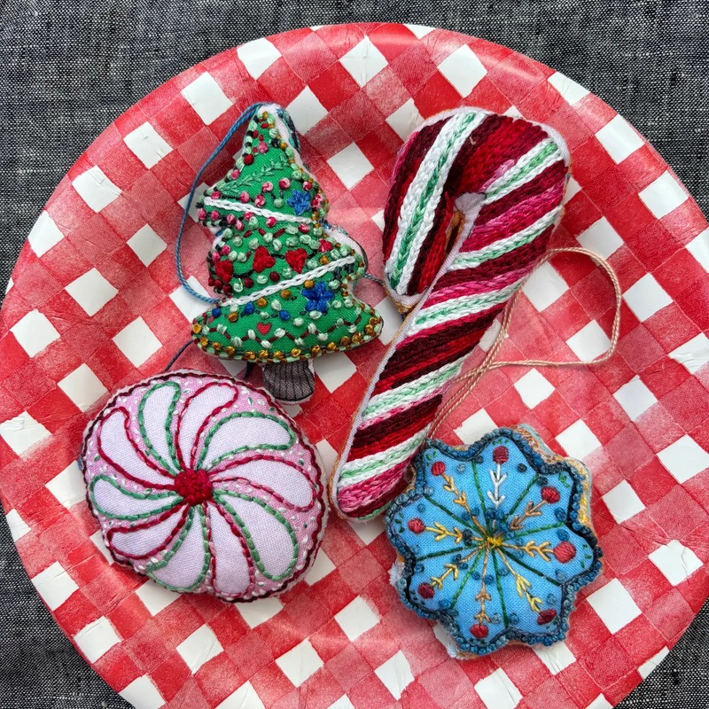 Christmas Cookie Embroidery Project