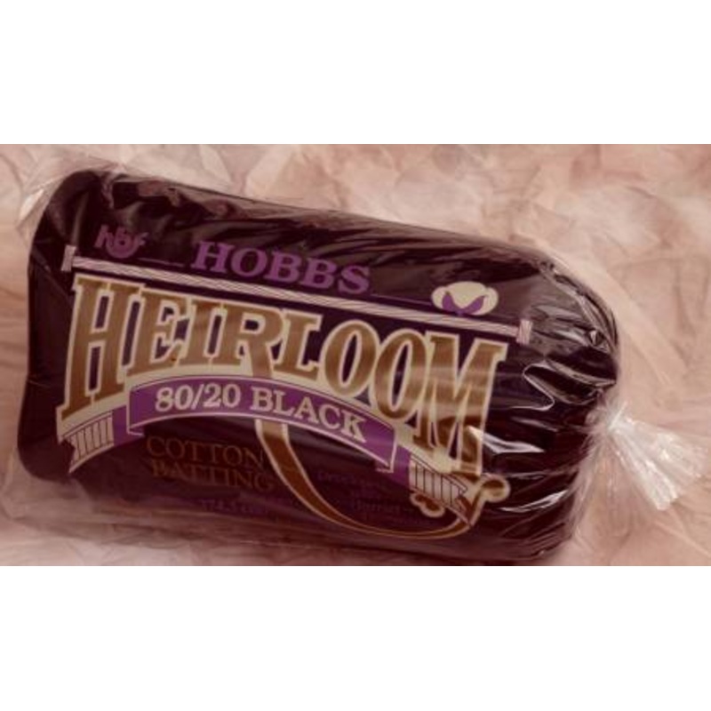 Hobbs Heirloom Premium Black Cotton Blend Queen Size Pre-Cut Batting (90 x 108) (HDKHL90)