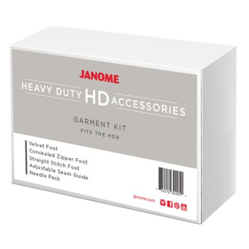 Janome HD9 Garment Kit