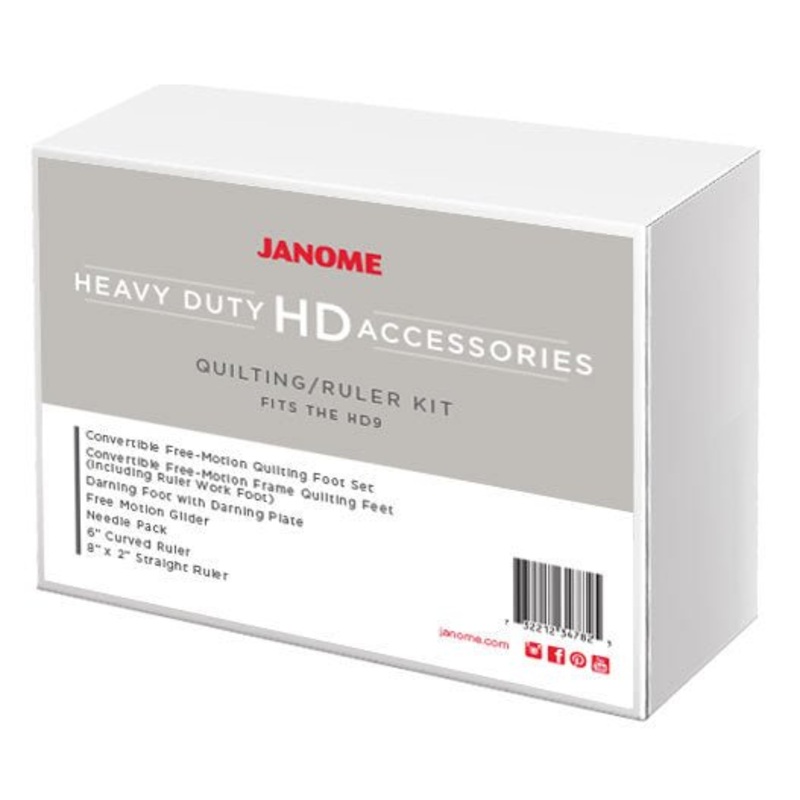 Janome HD9 Quilting/Ruler Work Kit