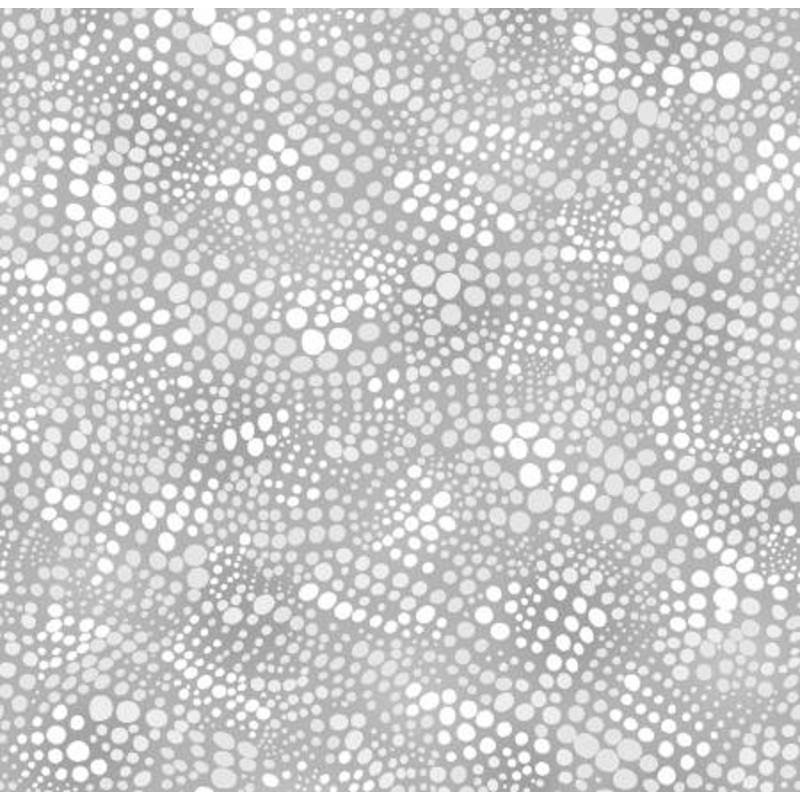 Light Grey Dot to Dot 118 Cotton (7992S-90) - Sold in UNITS of 1/4 metre