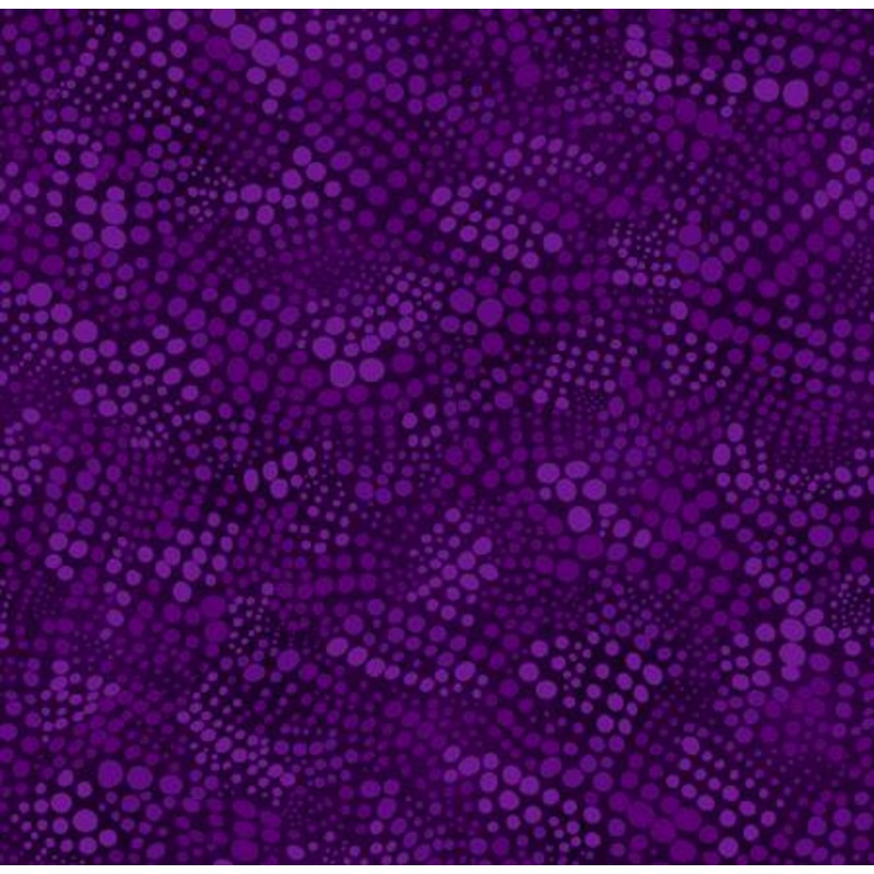 Purple Dot to Dot 118 Cotton (7992S-55) - Sold in UNITS of 1/4 metre