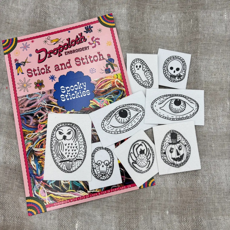 Spooky Stickies Stick and Stitch Collection
