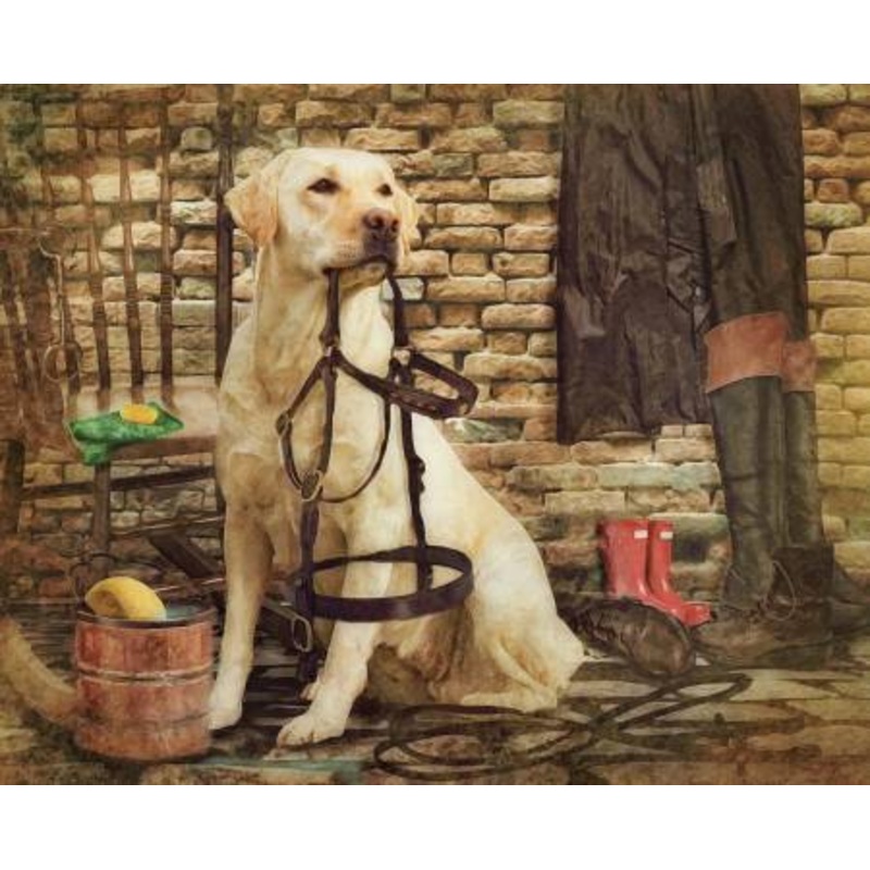 The Tack Room Panel 36 x 44  (AL-6265-4C-1)  Sold by the Panel