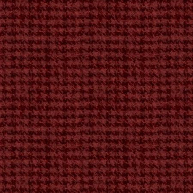 44 Wide Maroon Woolies Flannel (F18503M-RJ)