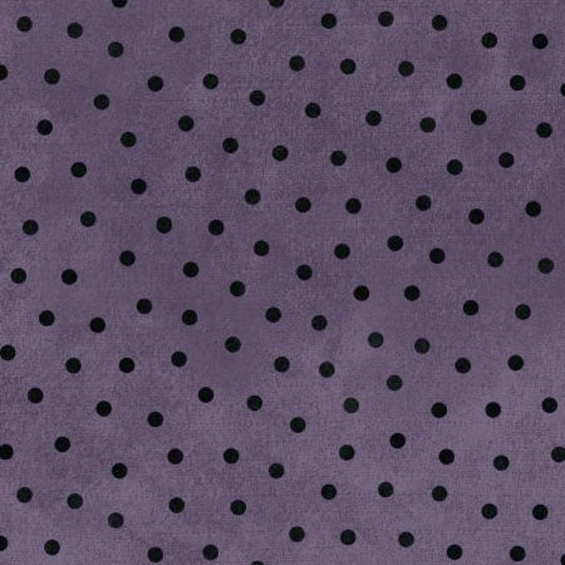 44 Wide Polka Dot Purple Woolies Flannel (F18506M-V)