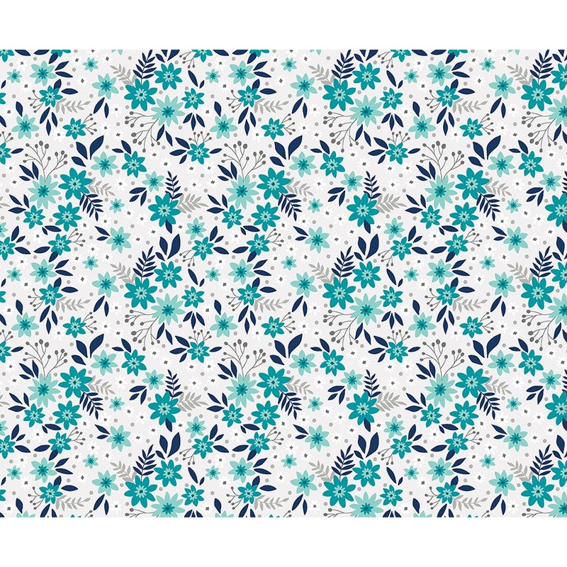 Among The Wildflowers II: PRIMROSE ICE Fabric (1/2 yd) by Shelly Cavanna