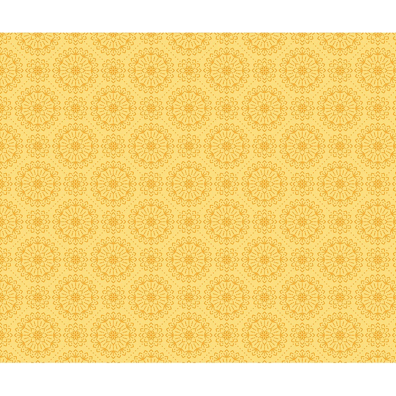 Among The Wildflowers: MEADOWSWEET BUTTERCUP Fabric (1/2 yd) by Shelly Cavanna