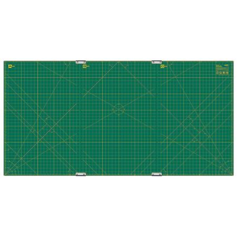 Cutting Mat Set of 3 Mats with Clips Green 35in x 70in *ADDITIONAL SHIPPING CHARGES