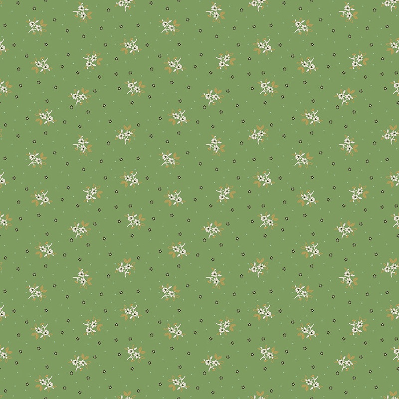 Gentler Times: LOVELY BASIL Fabric (1/2 yd) by Lori Holt