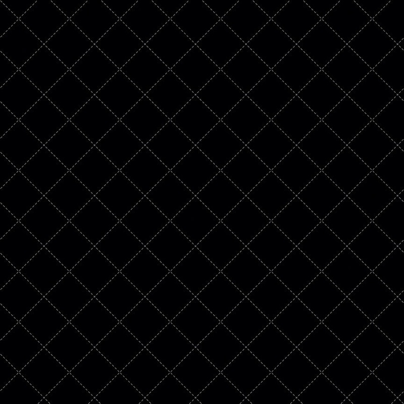 Blackout: STITCH BLACK Fabric (1/2 yd)