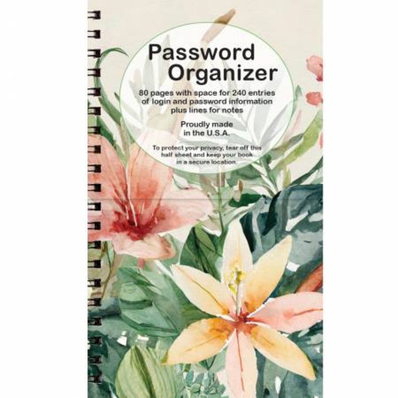Password Book - Wildflowers (PWB09)