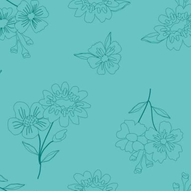 Peacock Spring's in Town  108 Cotton (WB14217R-PEACOCK)  Sold in UNITS of  metre