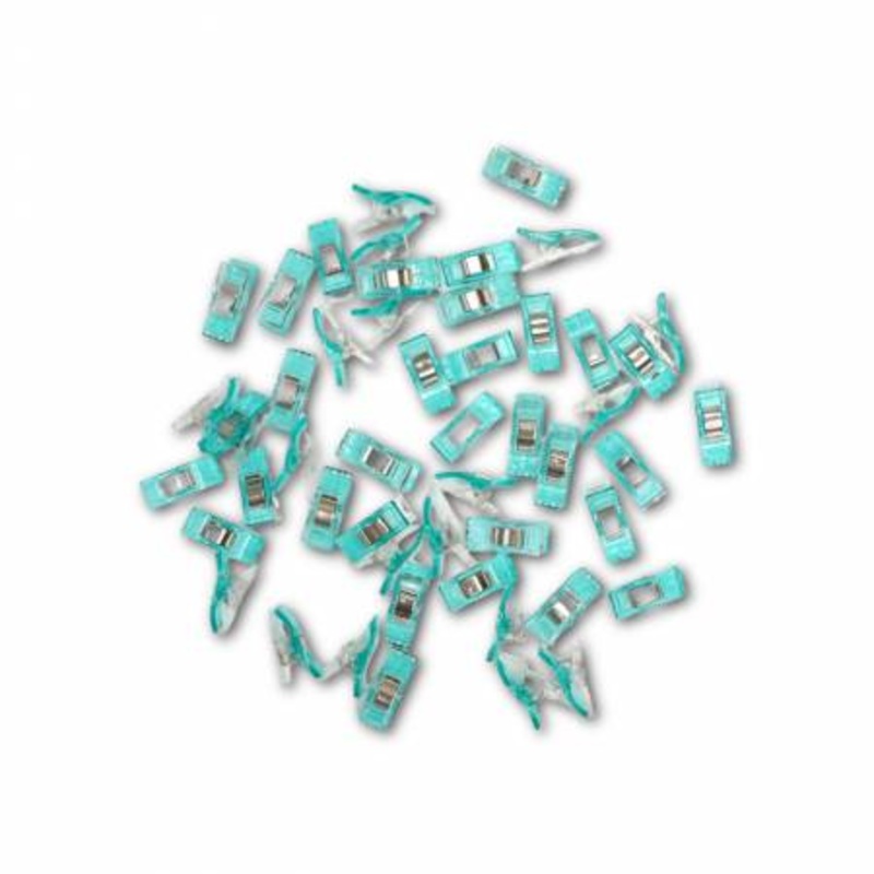 Sallie Tomato Sewing Clips - Robin Egg (50pk)