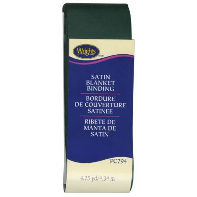 Satin Blanket Binding - Hunter