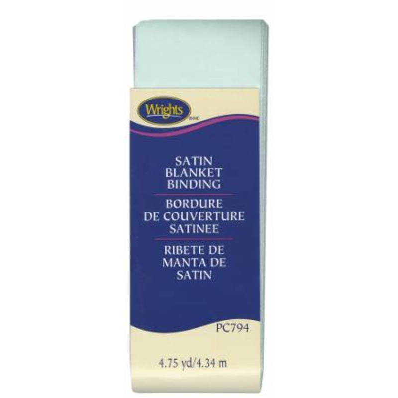 Satin Blanket Binding - Mint