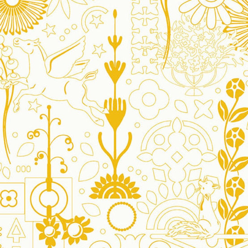 Sun Print Whisper: SUNSHINE CAMEO Fabric (1/2 yd) by Alison Glass