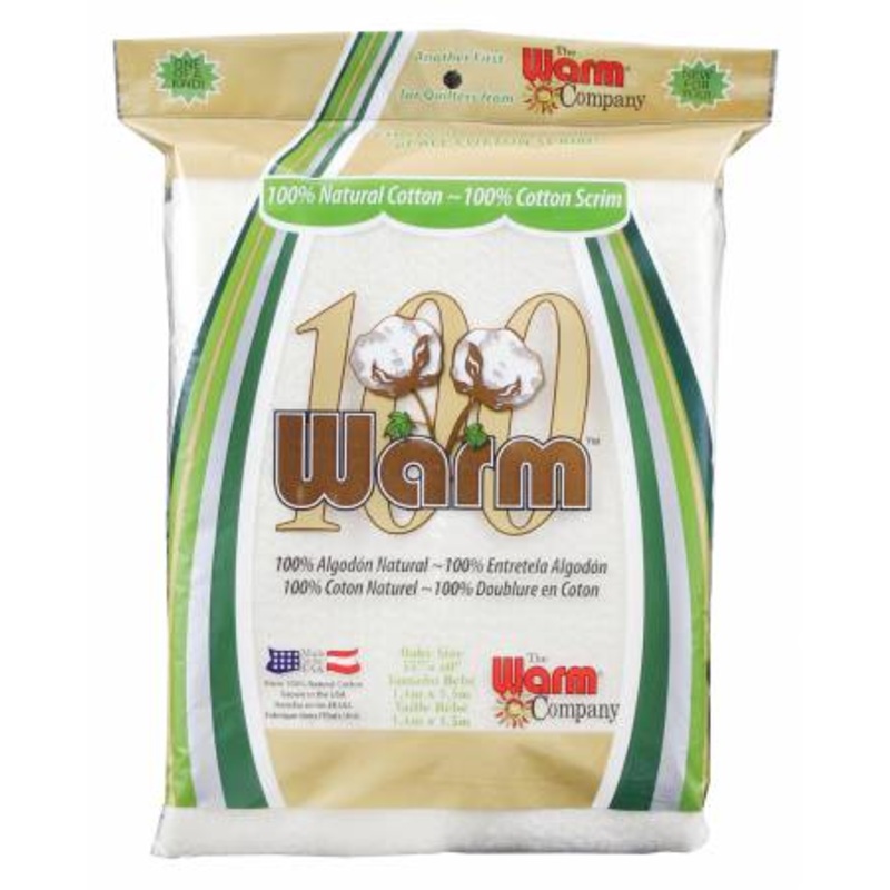 Warm 100- Baby 55 x 60 Bagged Batting (2628)