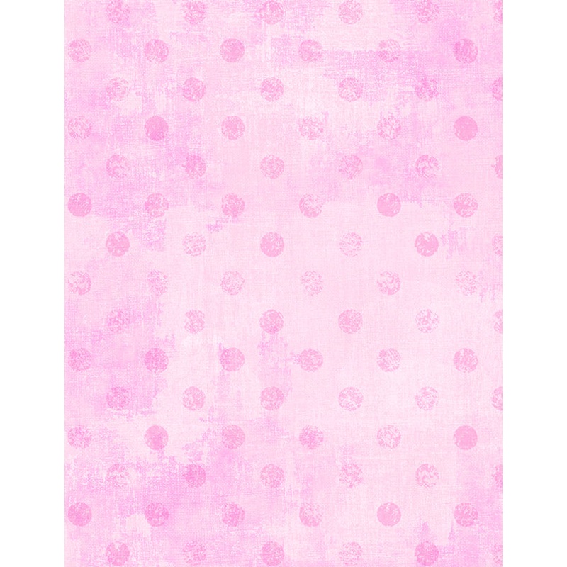 Dry Brush Dots: PALE PINK Fabric (1/2 yd)