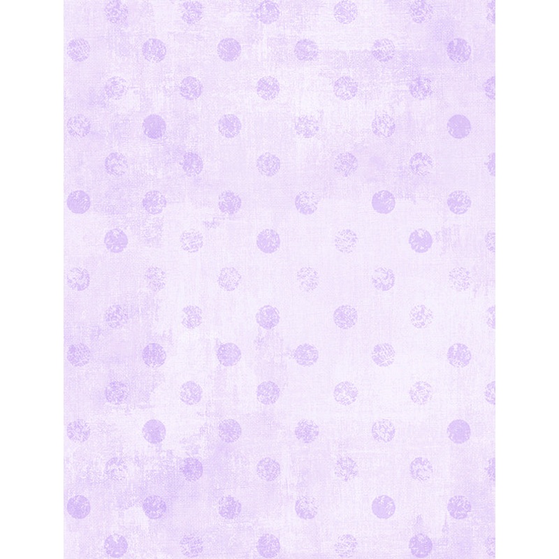 Dry Brush Dots: PALE VIOLET Fabric (1/2 yd)