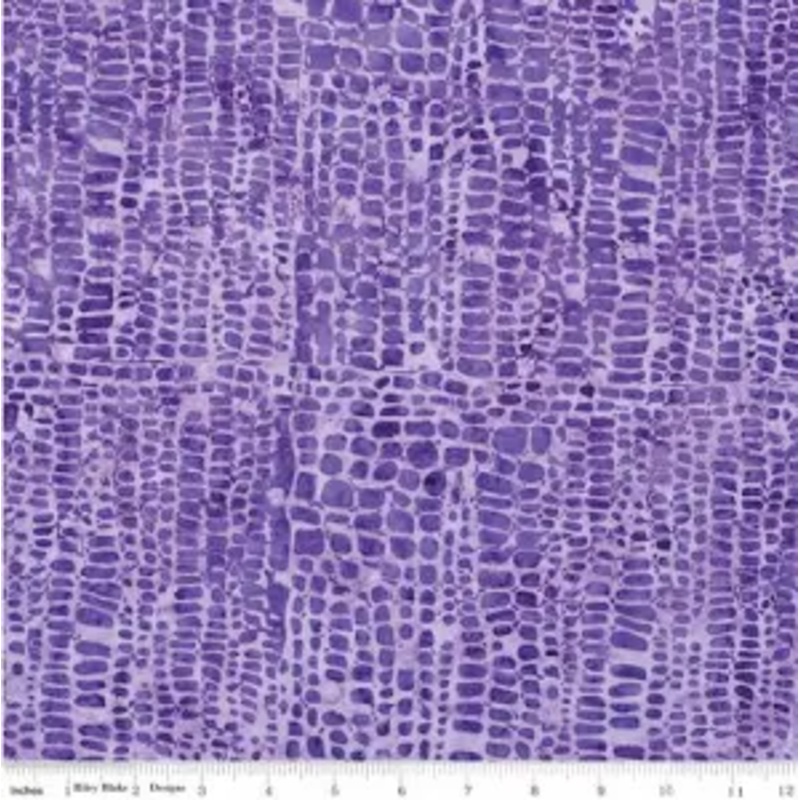 Halloween Expressions Batiks: WISTERIA Fabric (1/2 yd)