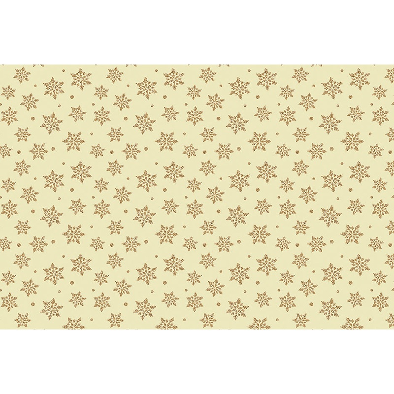 Holiday Tidings: SNOWFLAKE SPLENDOR CREAM Fabric (1/2 yd)