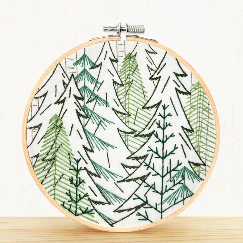 Into The Woods Embroidery Kit
