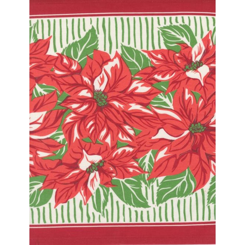 16 Poinsettia Toweling $9.49/yd