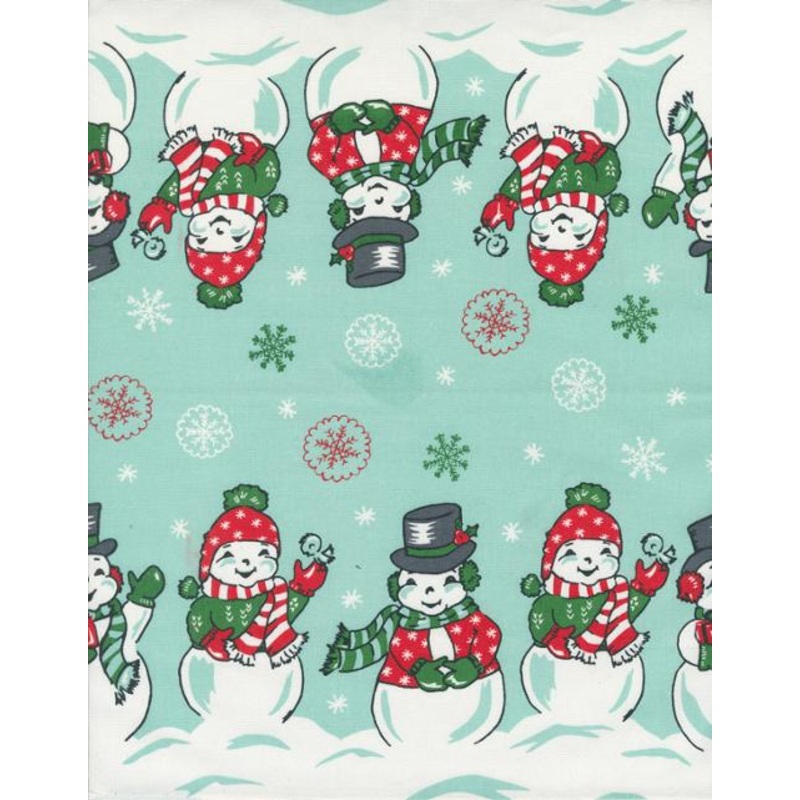 16 Snowy Snowman Toweling $9.49/yd