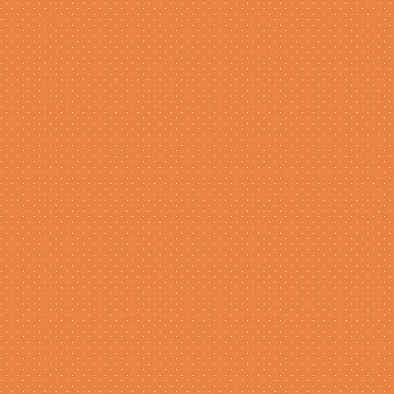 American Jane Pindots: ORANGE Fabric (1/2 yd)