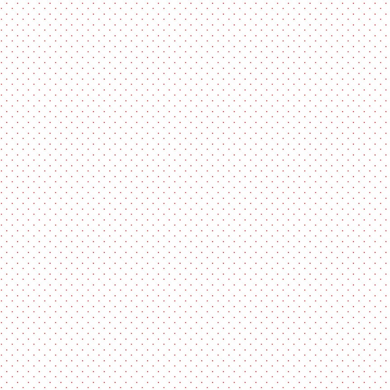 American Jane Pindots: RED ON WHITE Fabric (1/2 yd)