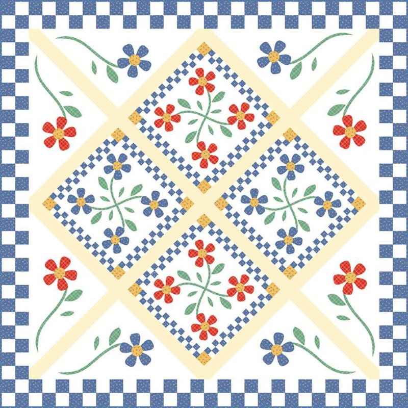 KITCHEN CRISP Quilt Pattern by American Jane Patterns