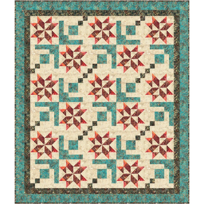 SHINING PATH Quilt Pattern by Bound To Be Quilting