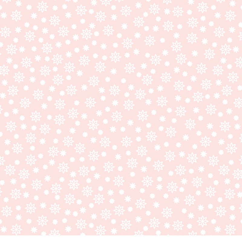 Alpine Valley: FIRST SNOW CORAL Fabric (1/2 yd)