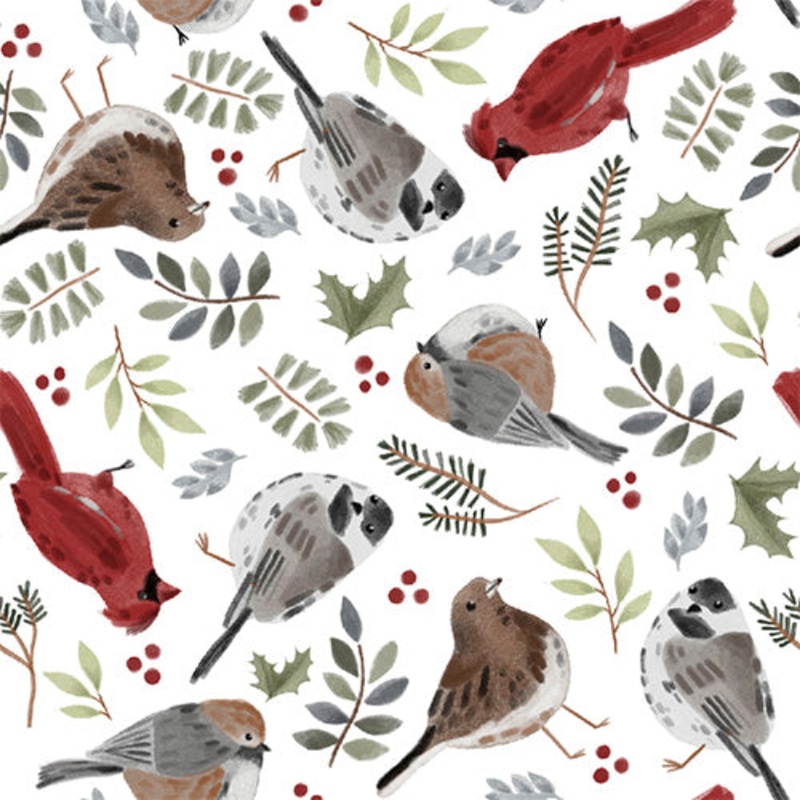 Christmas in the Country: FESTIVE FLYERS Fabric (1/2 yd)