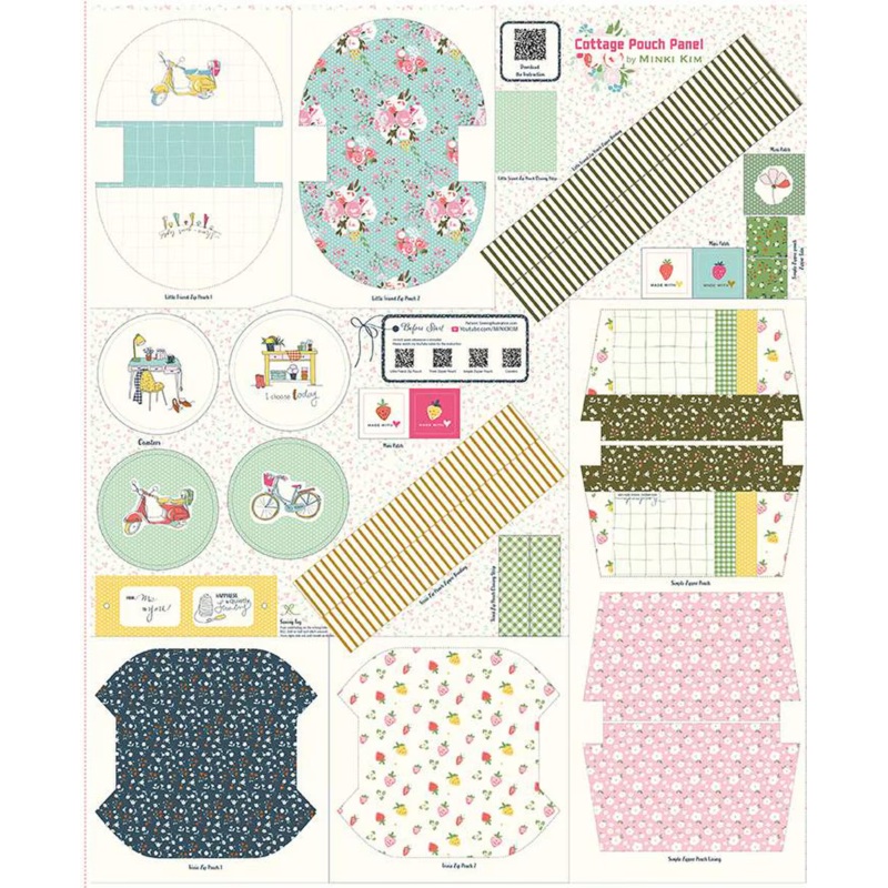 COTTAGE POUCH PANEL 35.5 X 43.5