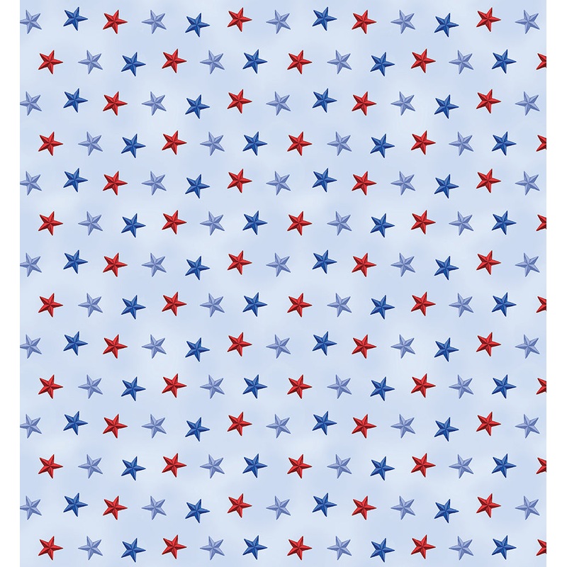 Faith, Family, Freedom: STARS OF FREEDOM Light Blue Fabric (1/2 yd)