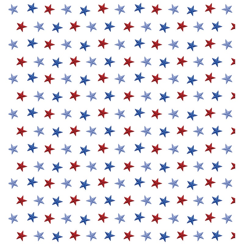 Faith, Family, Freedom: STARS OF FREEDOM White (1/2 yd)