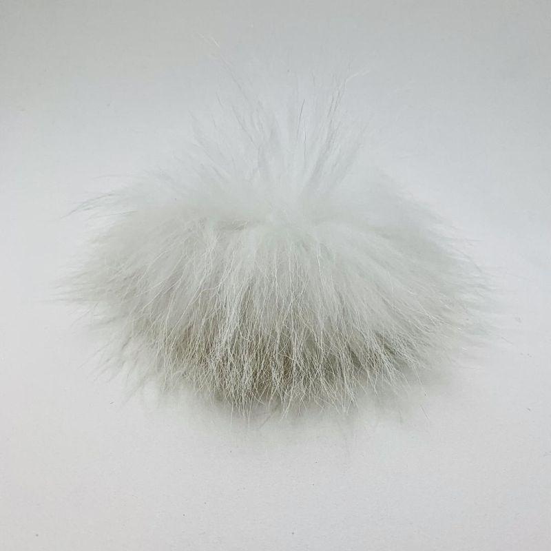 XL Pompom-White